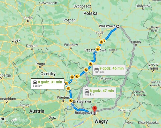 Jak dojechać do Budapesztu samochodem: trasa, opłaty i wymagania podróżne Jak dojechać do Budapesztu samochodem: trasa, opłaty i wymagania podróżne